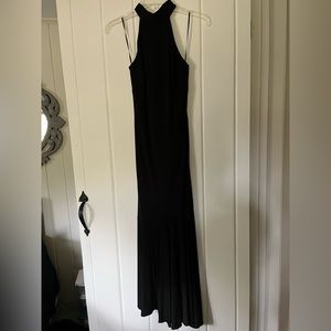 Black formal gown